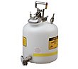Justrite 5-Gallon Disposal Can with Faucet - 1/4